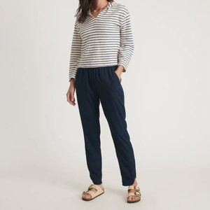 Marine Layer Re-Spun Allison Pant - Color: Navy - Size: Medium